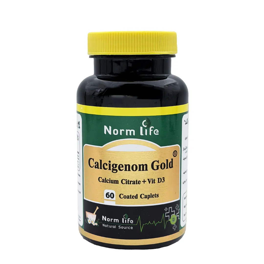 کپسول کلسی ژنون گلد نورم لایف - 60 عددی