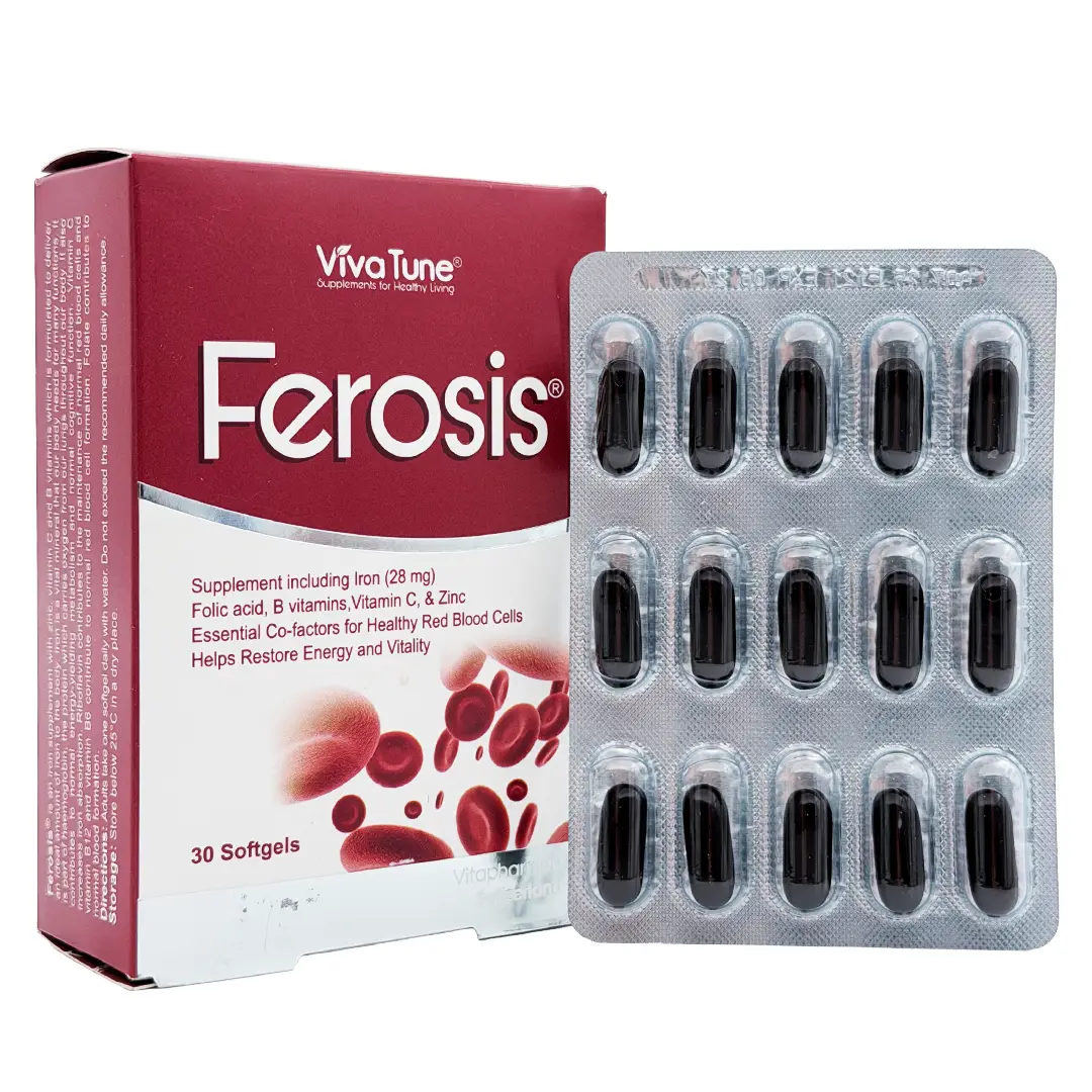 کپسول سافت ژل فروسیس ویواتیون - 30 عددی