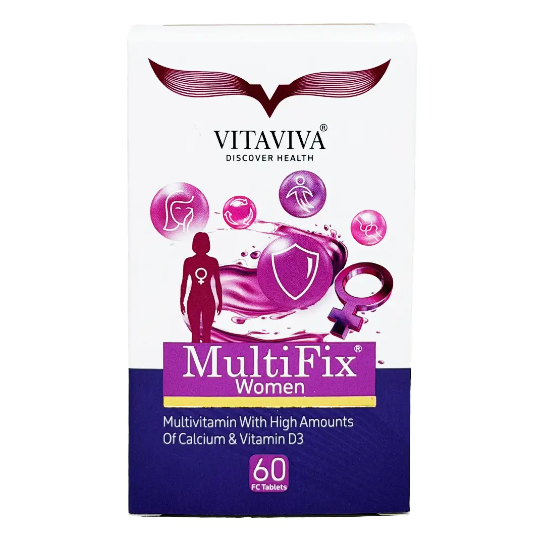 قرص مولتی فیکس بانوان ویتاویوا - 60 عددی