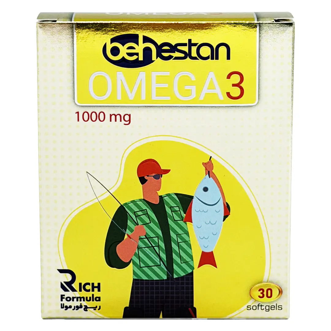 کپسول امگا3 بهستان - 30 عددی