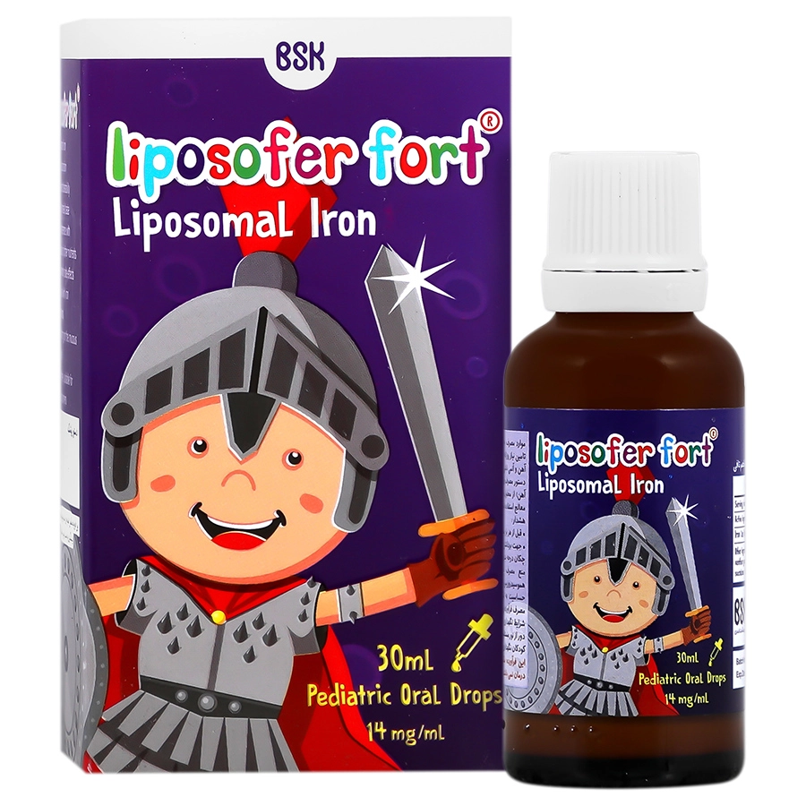 قطره لیپوزوفر فورت بی اس کی - 14 میلی گرم