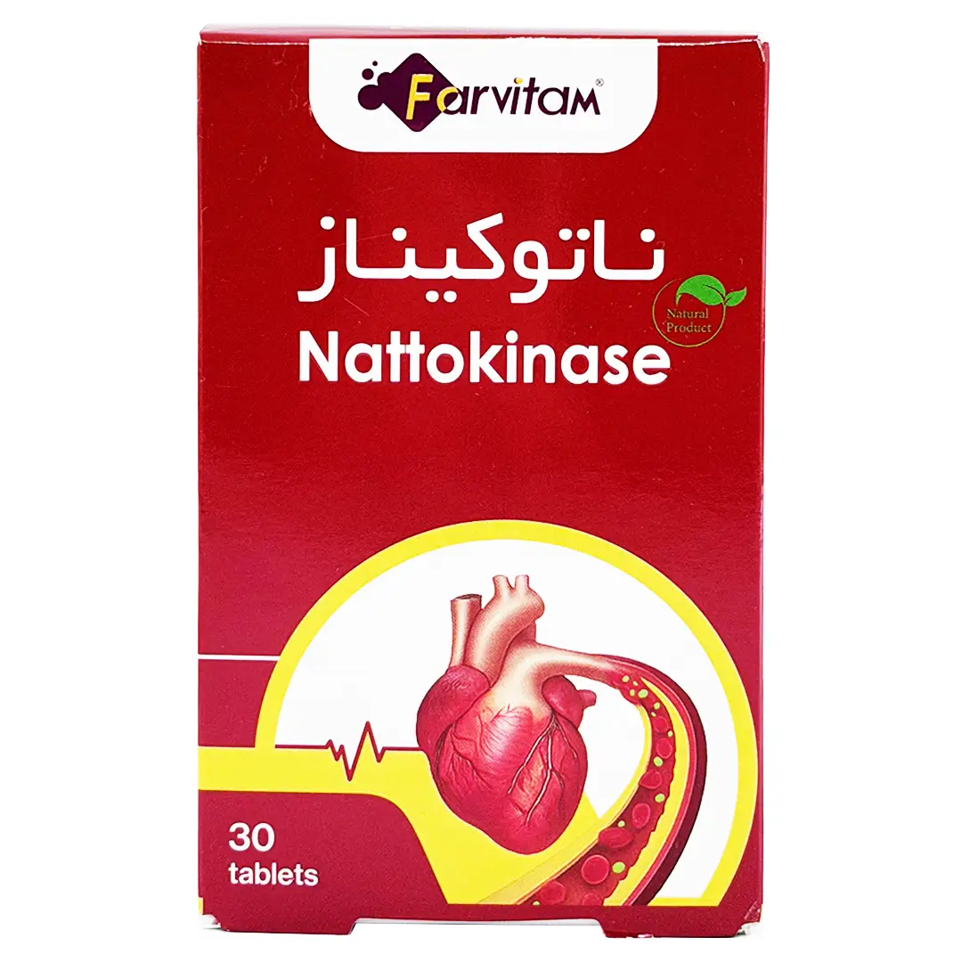 قرص ناتوکیناز فارویتام - 30 عددی