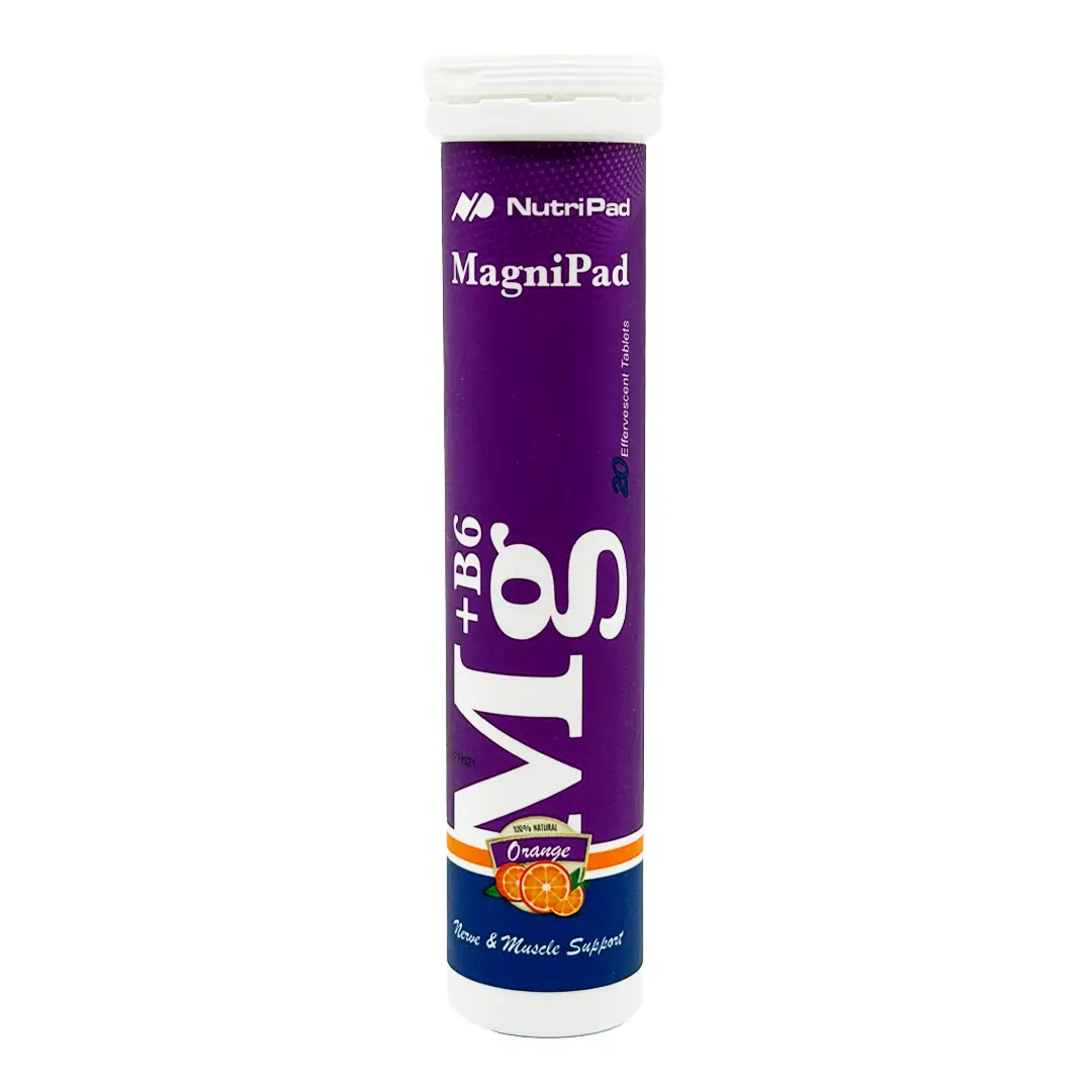 قرص جوشان مگنی پاد( منیزیم + ب6) نوتری پاد- 20 عددی