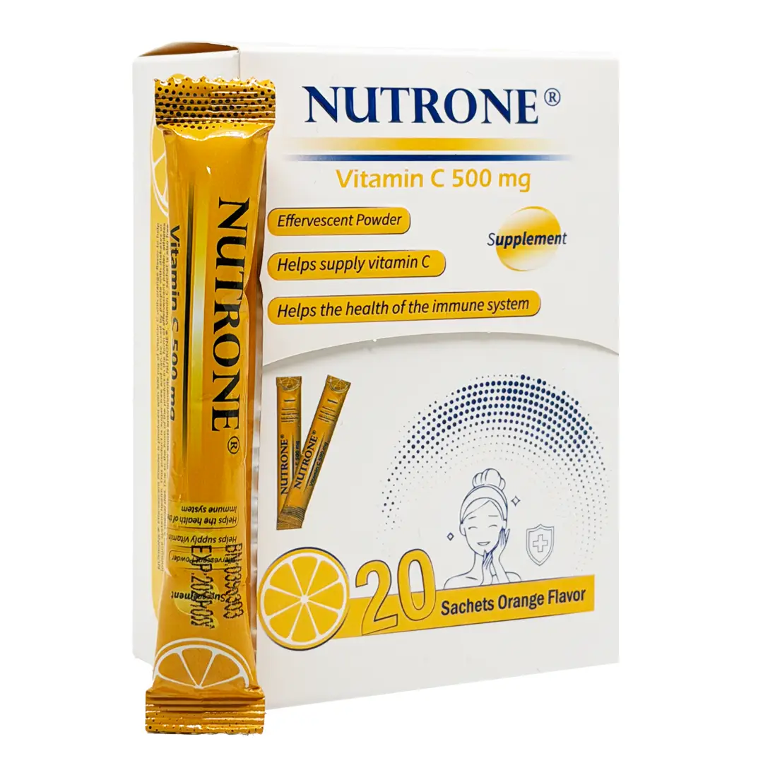 ساشه جوشان ویتامین ث 500 نیوترون سیمرغ دارو - 20 عددی