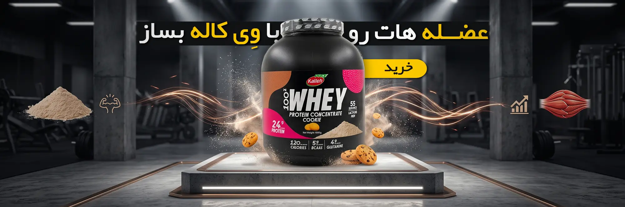 پودر پروتئین وی کاله