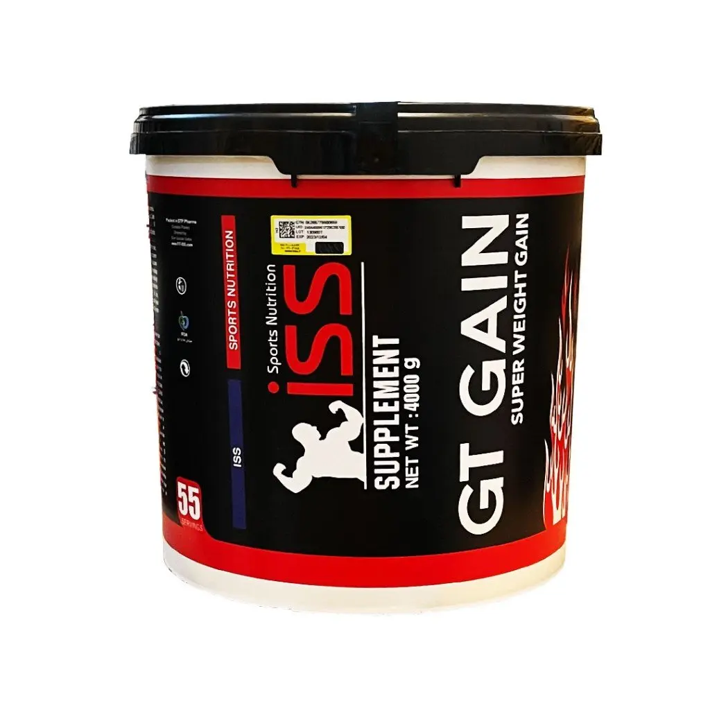 پودر گینر جی تی گین آی اس اس - 4000 گرم
