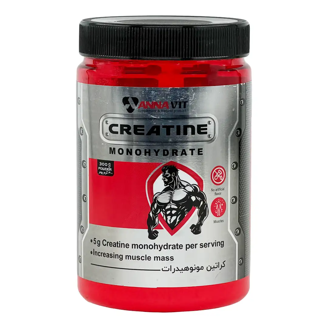 پودر کراتین مونوهیدرات آنا فارمد - 300 گرمی