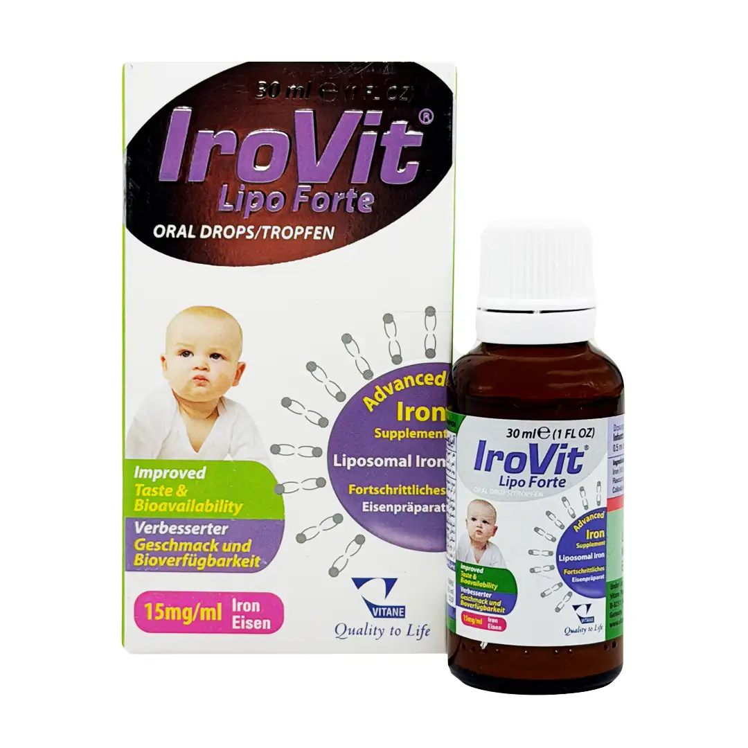 قطره آهن کودکان آیروویت ویتان - 30 میلی گرم