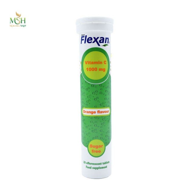قرص جوشان ویتامین سی فیشر فلکسان | Fisher Flexan Vitamin C