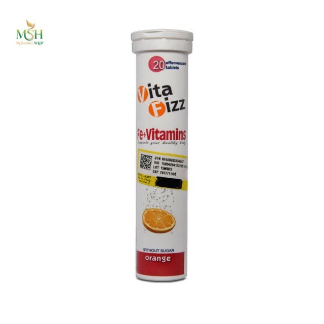 آهن و ویتامین ها ویتافیز | Vita Fizz Plus Fe and Vitamins