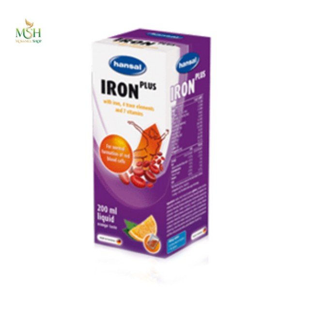 شربت آیرون پلاس هانسال