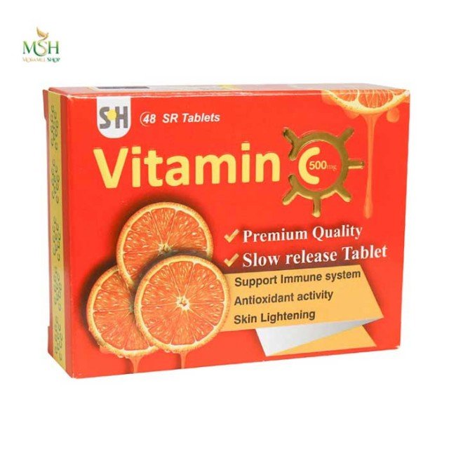 ویتامین ث 500 میلی گرم شهاب درمان | Shahab Darman Vitamin C 500