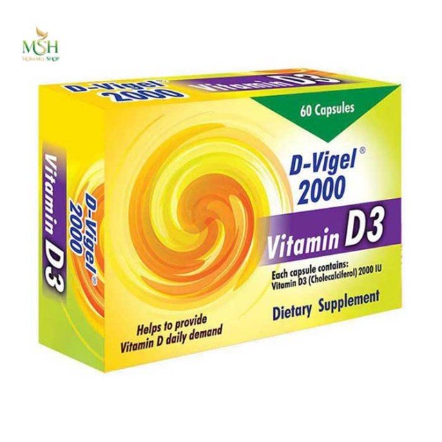 ویتامین دی 2000 دانا 60 عددی