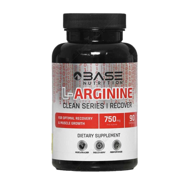 کپسول آرژنین بیس 750 میلی گرم 90 عددی