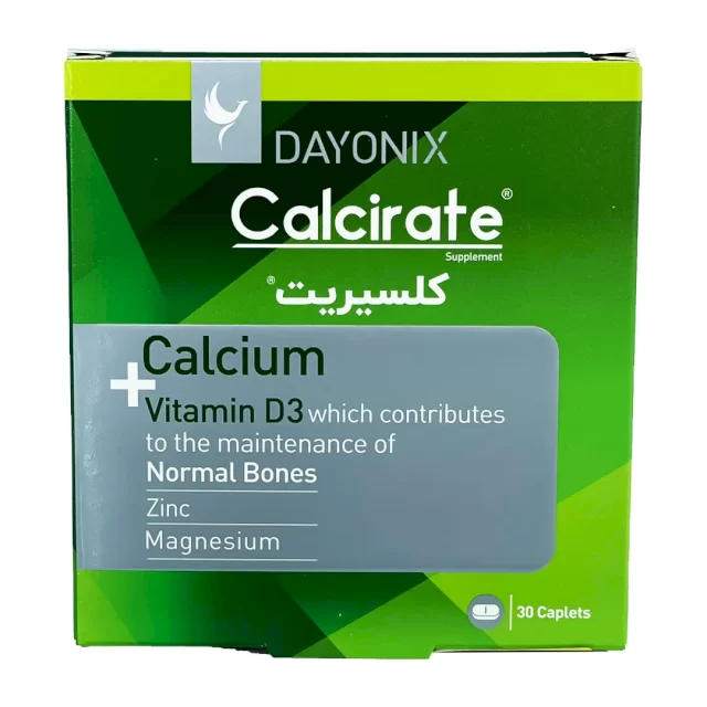 قرص کلسیریت(کلسیم+منیزیم+زینک+D3) دایونیکس فارما 30 عددی