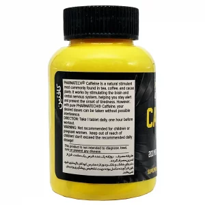 قرص کافیین 200 میلی گرمی فارماتک - 60 عددی