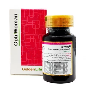 قرص مولتی ویتامین خانم ها اپتی وومن گلدن لایف - 60 عددی