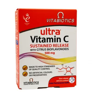 قرص اولترا ویتامین ث 500 میلی گرم ویتابیوتیکس - 60 عددی