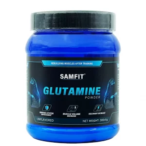 پودر گلوتامین سام فیت - 300 گرم