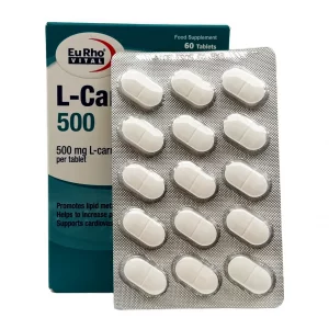 قرص ال کارنیتین 500 یوروویتال - 60 عددی