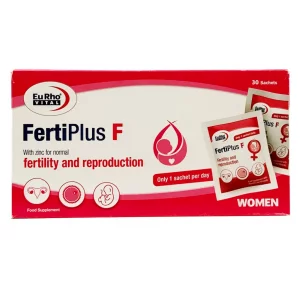 ساشه فرتی پلاس اف (بانوان) یوروویتال - 30 عددی