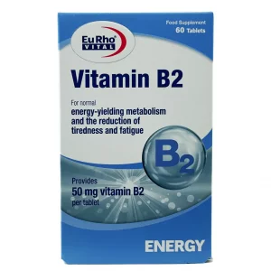 قرص ویتامین ب2 یوروویتال - 60 عددی