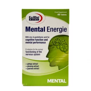 قرص منتال انرژی یوروویتال - 60 عددی