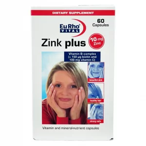 کپسول نرم زینک پلاس 10 میلی گرمی یوروویتال - 60 عددی