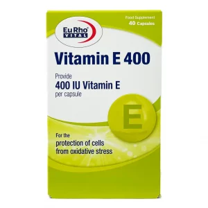 کپسول نرم ویتامین ای 400 یوروویتال - 40 عددی