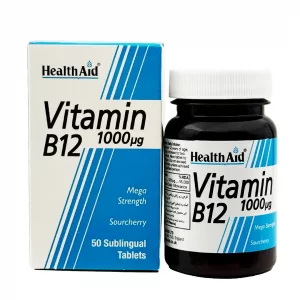 قرص زیر زبانی ویتامین ب12 (B12) هلث اید - 50 عددی