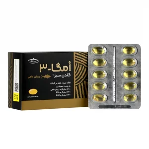 کپسول امگا3 روغن ماهی گلدن سیز کارن - 50 عددی