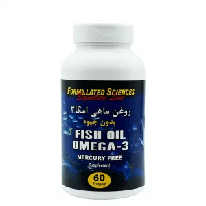 کپسول نرم روغن ماهی امگا 3 آدونیس کیش - 60 عددی