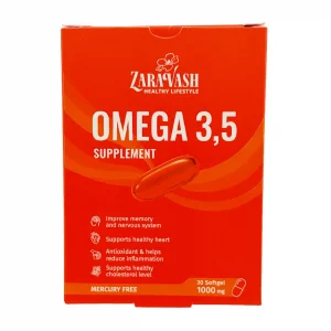 کپسول امگا 3 و 5 زراوش - 30 عددی
