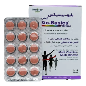 قرص مولتی ویتامین آقایان بایوبیسیکس نیچرز اونلی - 30 عددی