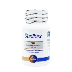 سافت ژل دی اچ ای 200 میلی گرم سنتکس - 30 عددی