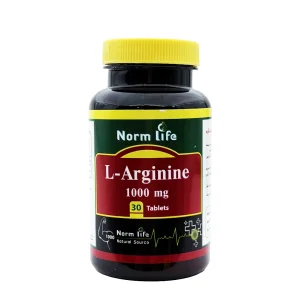 قرص ال آرژنین 1000 میلی گرمی نورم لایف - 30 عددی