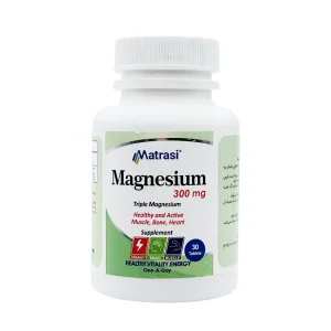 قرص منیزیم  300 میلی گرم ماتراسی - 30 عددی