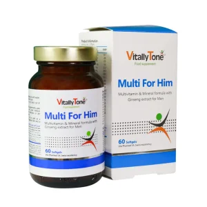 سافت ژل مولتی فور هیم آقایان ویتالی تون - 60 عددی