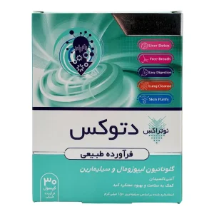 کپسول دتوکس (بهبود سلامت کبد) نوتراکس - 30 عدد