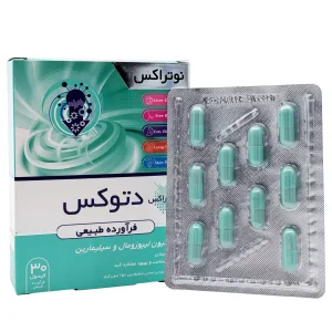 کپسول دتوکس (بهبود سلامت کبد) نوتراکس - 30 عدد