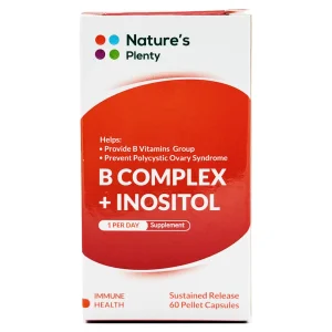 کپسول پلت ب کمپلکس + اینوزیتول نیچرز پلنتی - 60 عددی