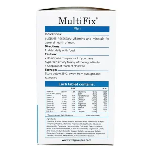 قرص مولتی فیکس آقایان ویتاویوا - 60 عددی