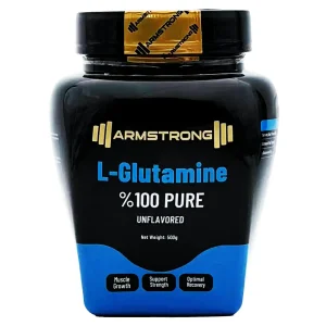 پودر ال گلوتامین آرمسترانگ - 500 گرم