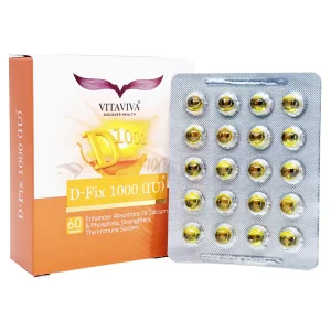 کپسول د-فیکس 1000 ( IU ) ویتاویوا - 60 عددی