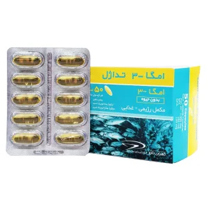 کپسول امگا-3 تداژل - 50 عددی