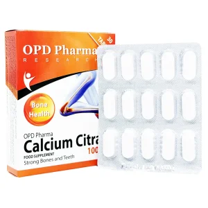 قرص او پی دی فارما کلسیم سیترات (1000 میلی گرم ) - 30 عددی