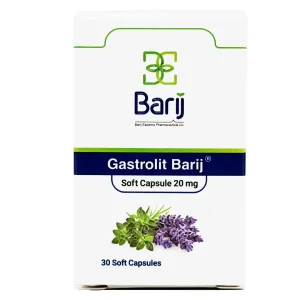 کپسول نرم گاسترولیت باریج اسانس - 30 عددی