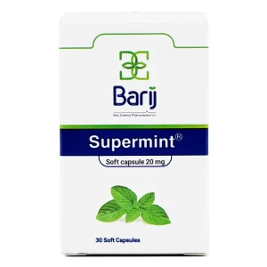 کپسول نرم سوپرمینت ( 20 میلی گرم )  باریج اسانس - 30 عددی