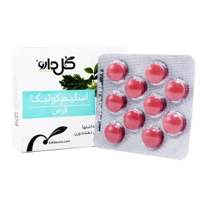 قرص اسلیم کوئیک گل دارو - 30 عددی
