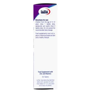 قرص جویدنی فوکوس پلاس کیدز یوروویتال - 60 عددی